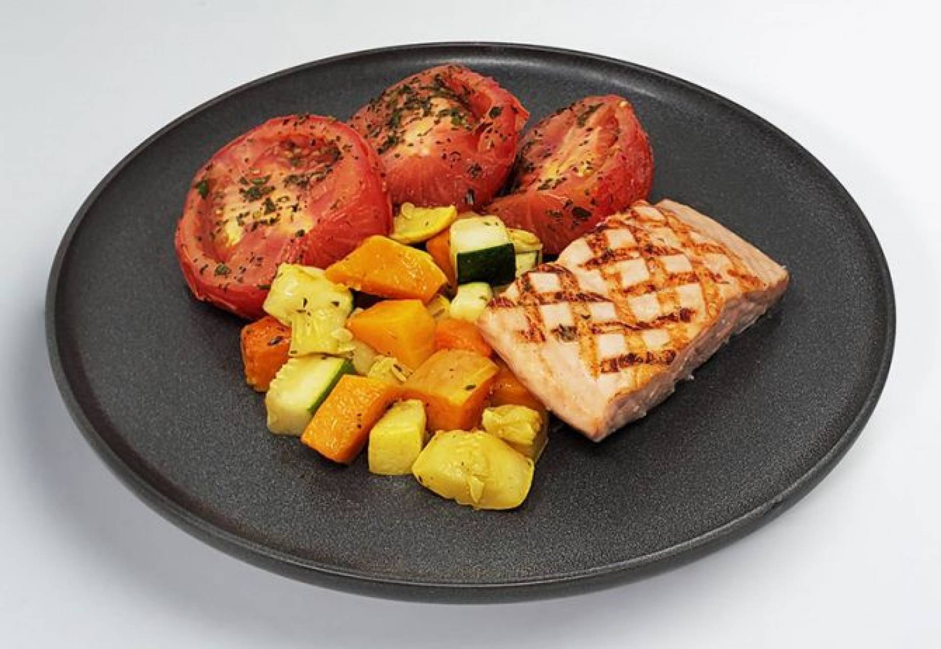 Wood Grilled Salmon Bowl