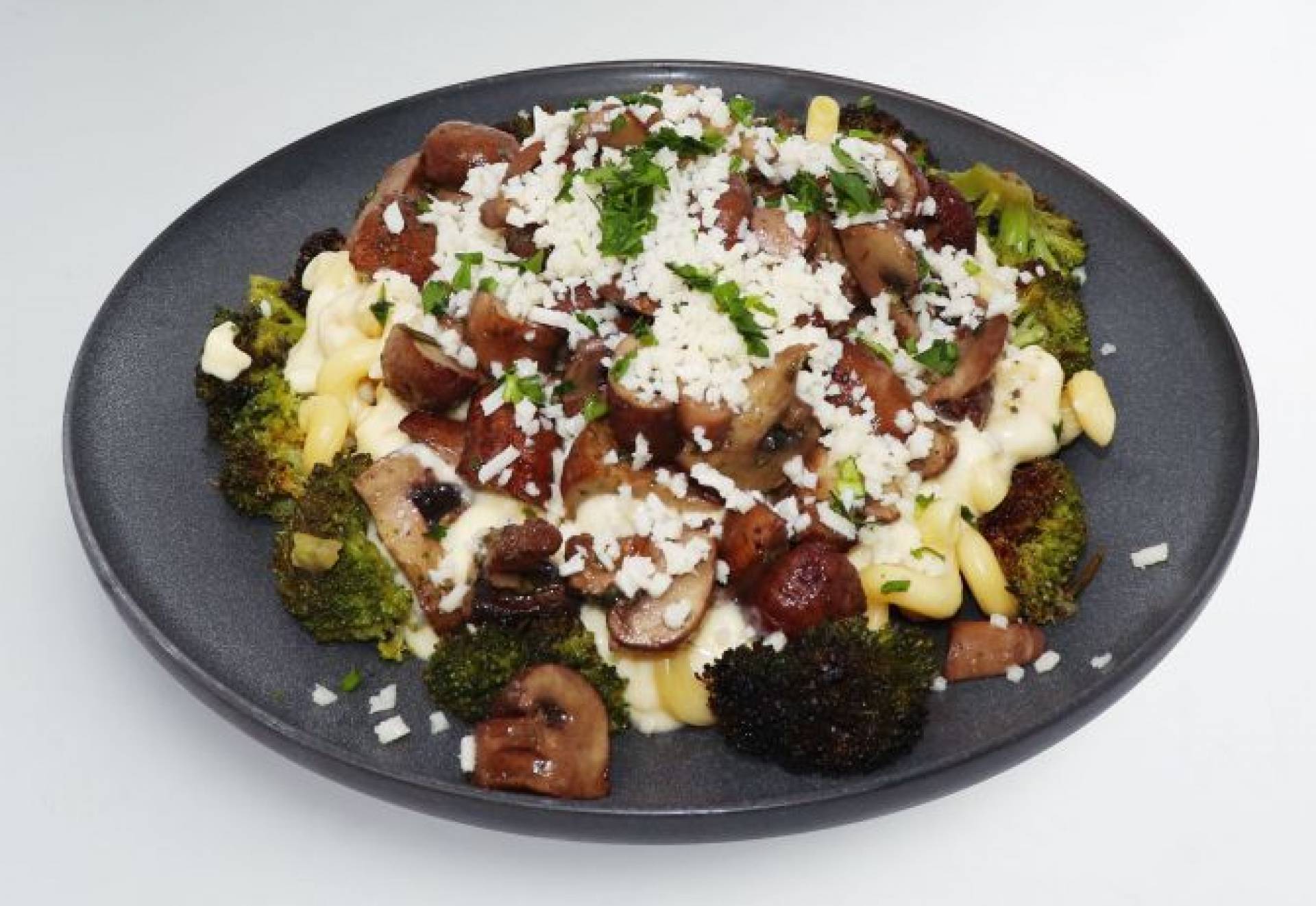 Vegan Mushroom Aflredo Pasta
