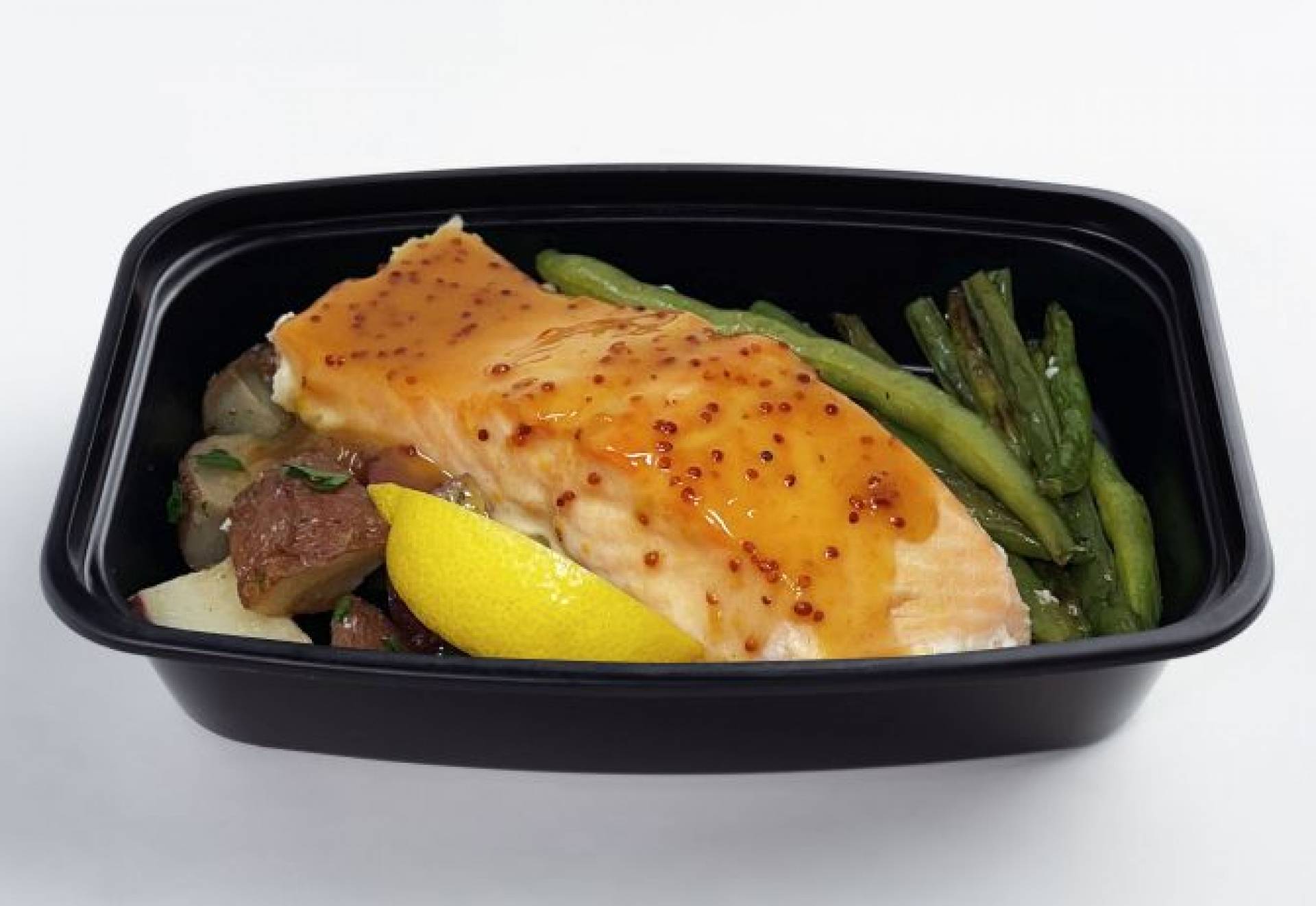 Honey Mustard Seared Salmon