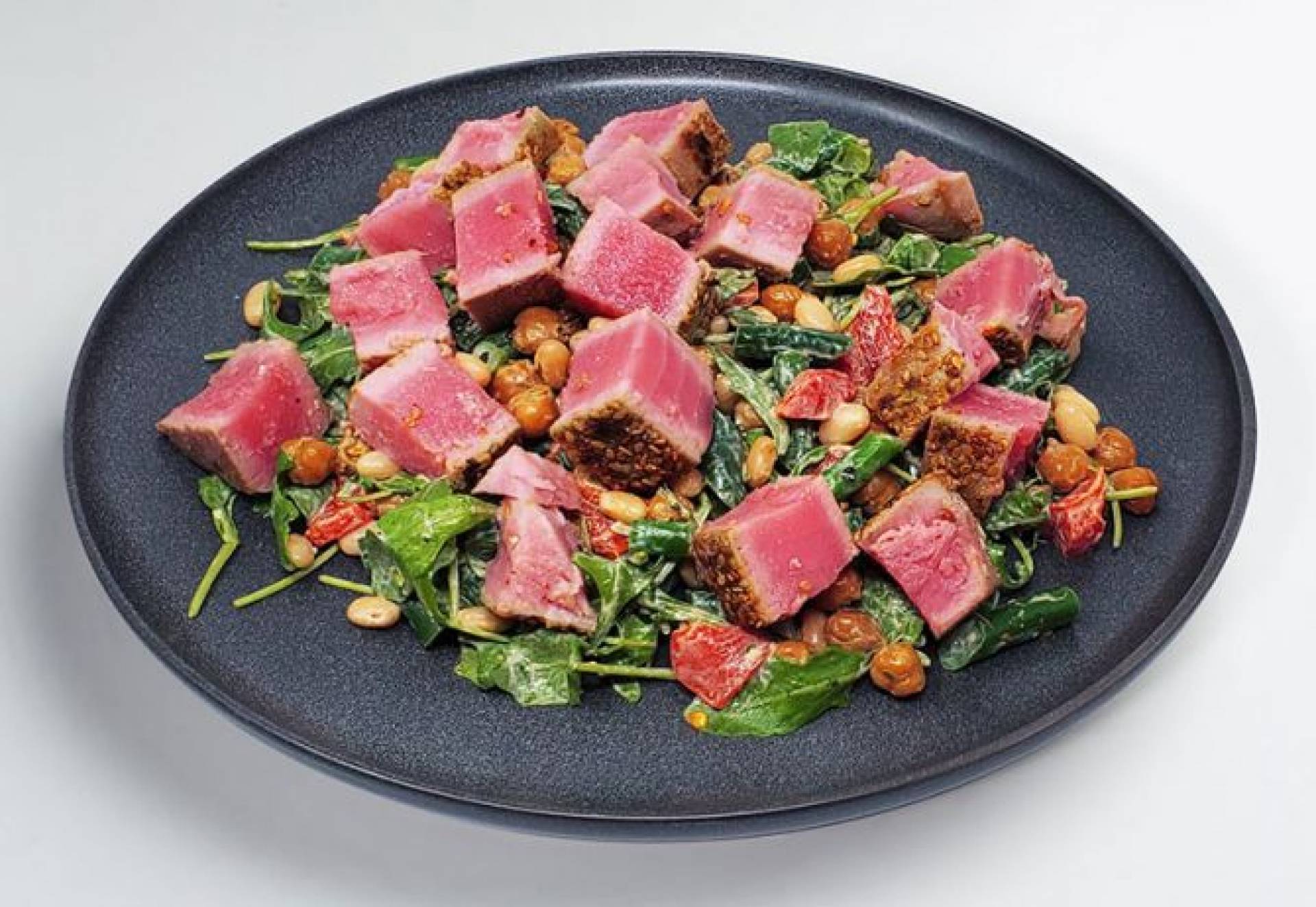 Seared Wasabi & Sesame Crusted Ahi Tuna Bowl