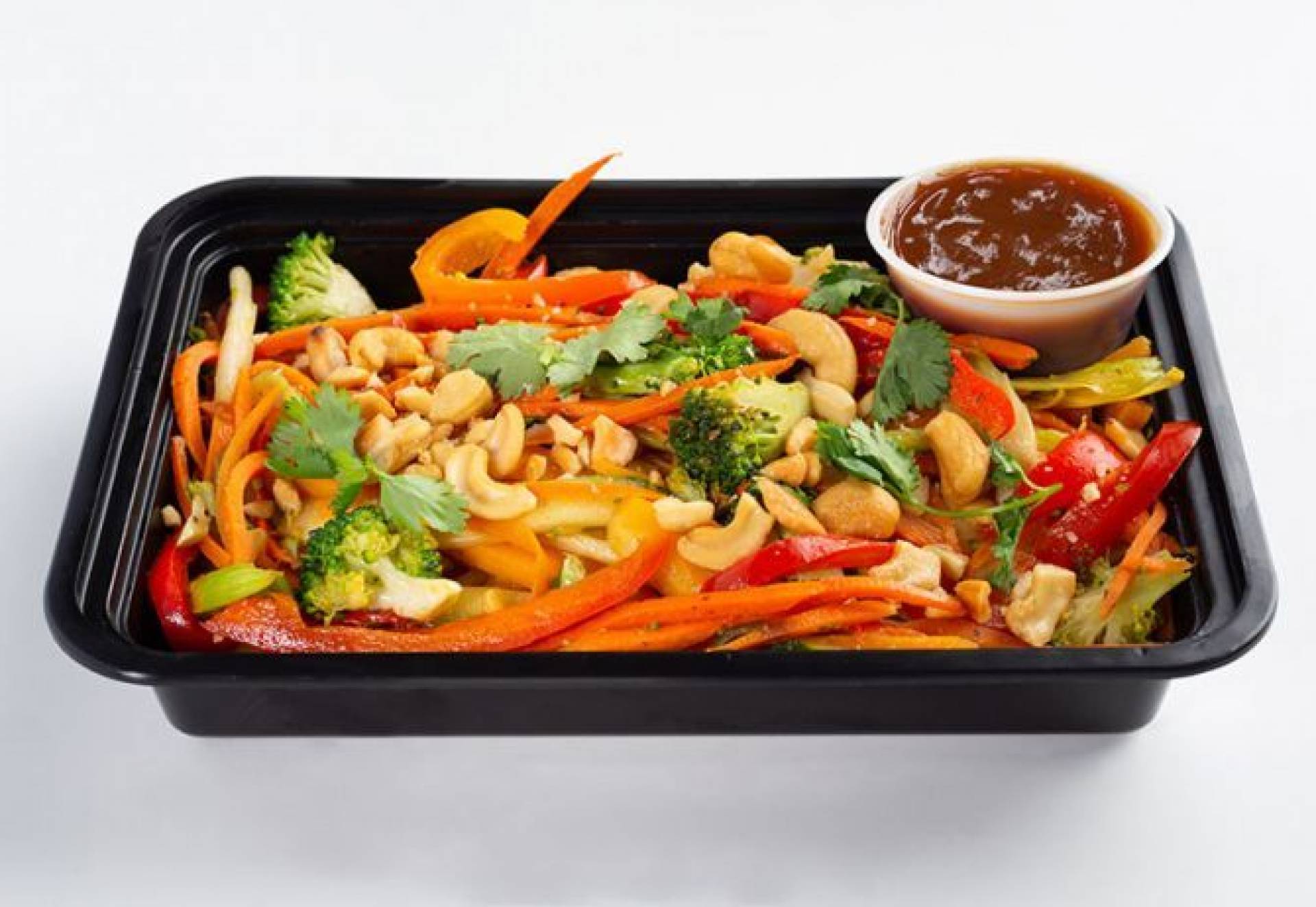 Asian Vegetable Pad Thai Noodle Stir Fry